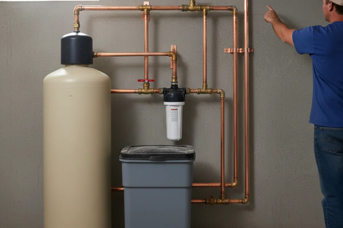 Whole-house water treatment system installed in Alverton